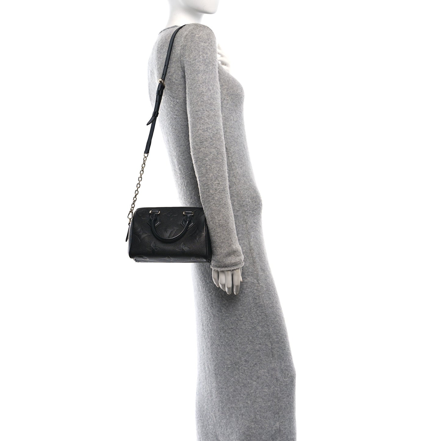 Empreinte Monogram Giant Speedy Bandouliere 20 Black