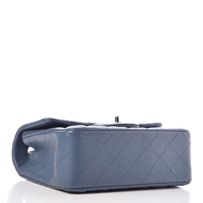 Chanel Caviar Quilted Mini Rectangular Flap Blue 4 of 10