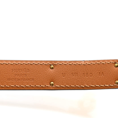 Hermes Epsom Kelly Belt Black 3 of 4