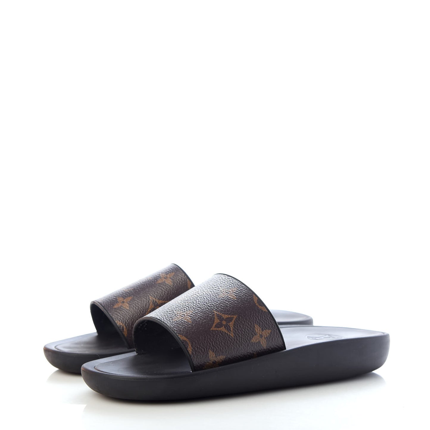 Monogram Sunbath Slide Sandals 37