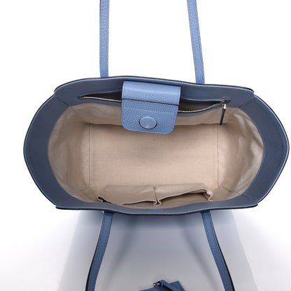 Gucci Dollar Calfskin Small Swing Tote Mineral Blue 5 of 11