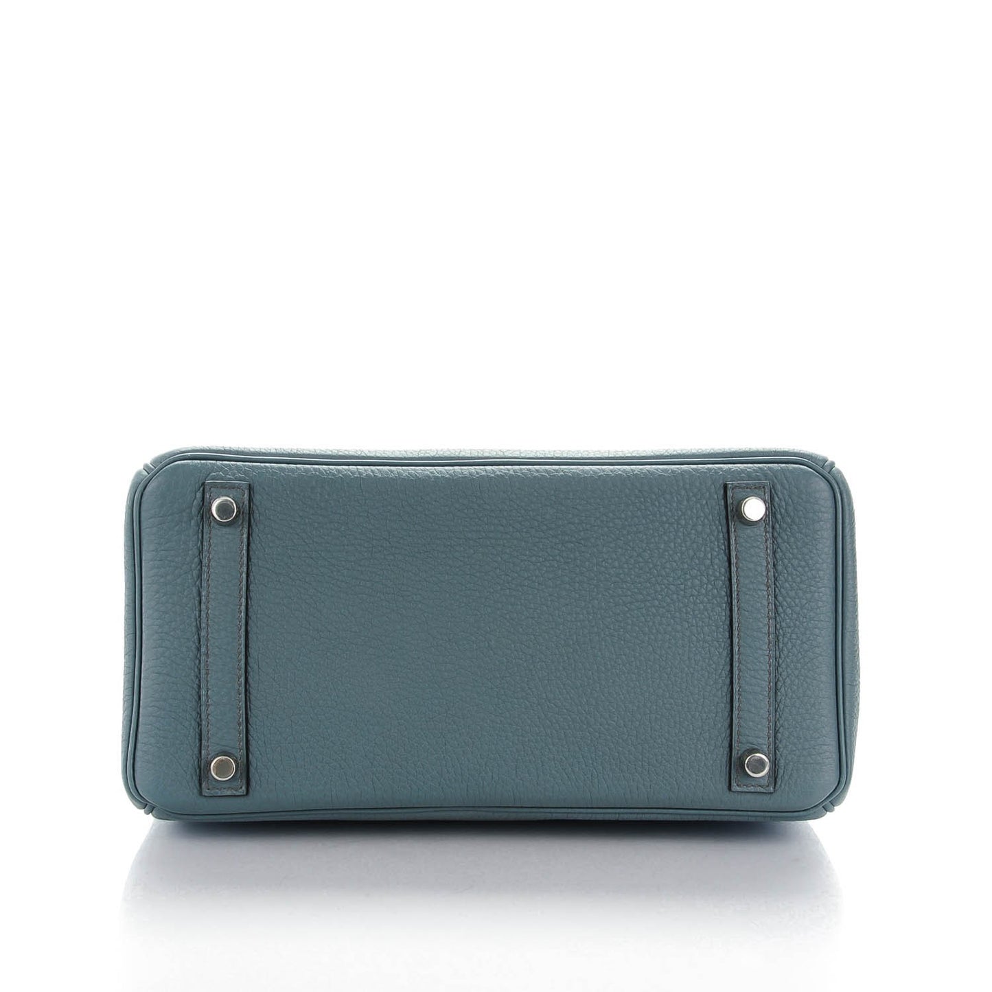 Taurillon Clemence Birkin 30 Bleu Orage