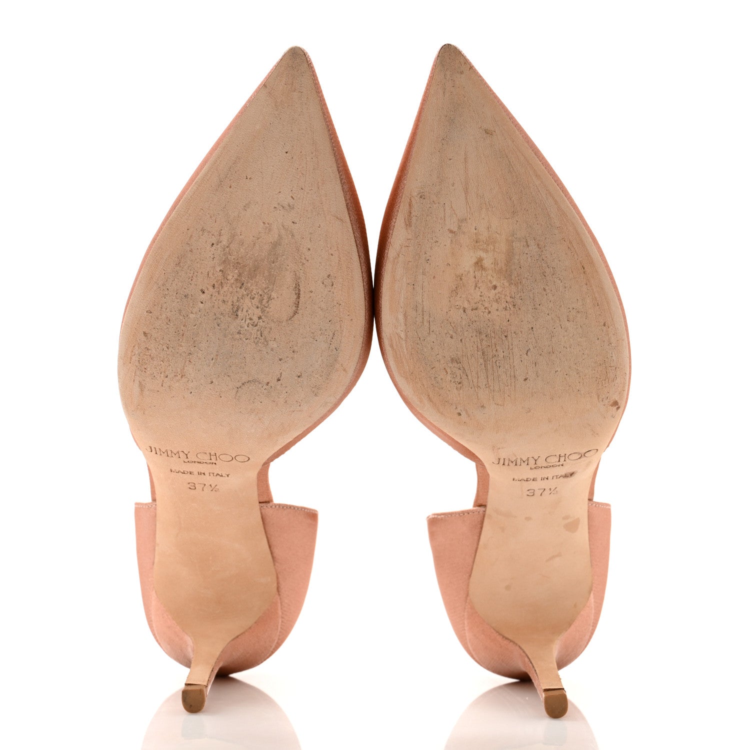 Jimmy Choo Satin Addison d'Orsay Pump 37.5 Light Pink 5 of 10