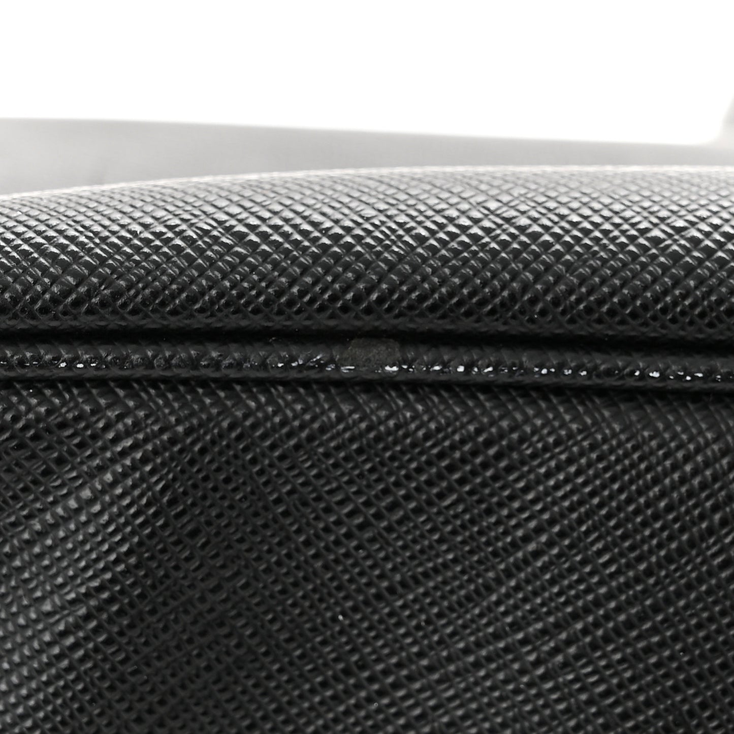 Saffiano Large Galleria Double Zip Tote Black
