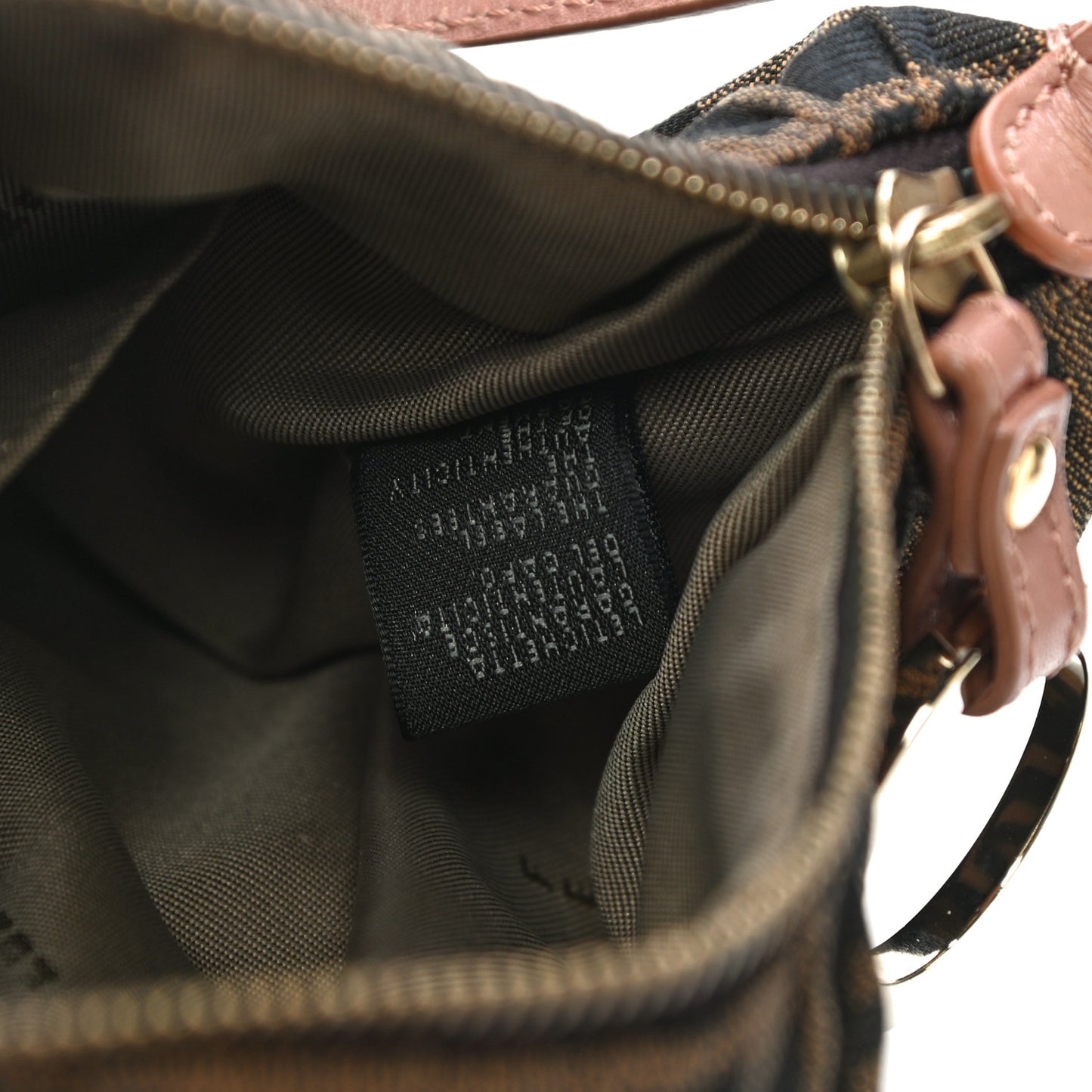 Zucca Cuoio Lucido Hobo Tobacco Bois de Rose
