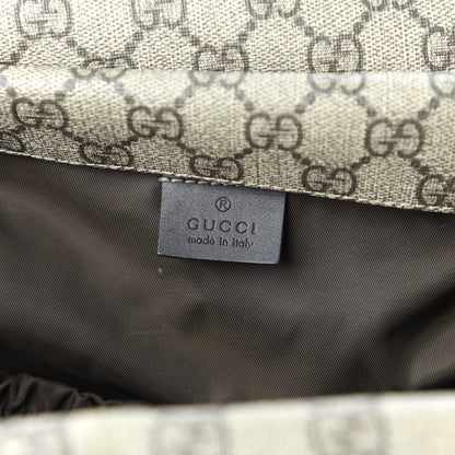 Gucci GG Plus Monogram Messenger Diaper Bag Dark Brown 8 of 11