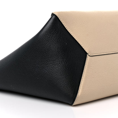 Louis Vuitton Calfskin Lockme Cabas Vanille Black 8 of 11