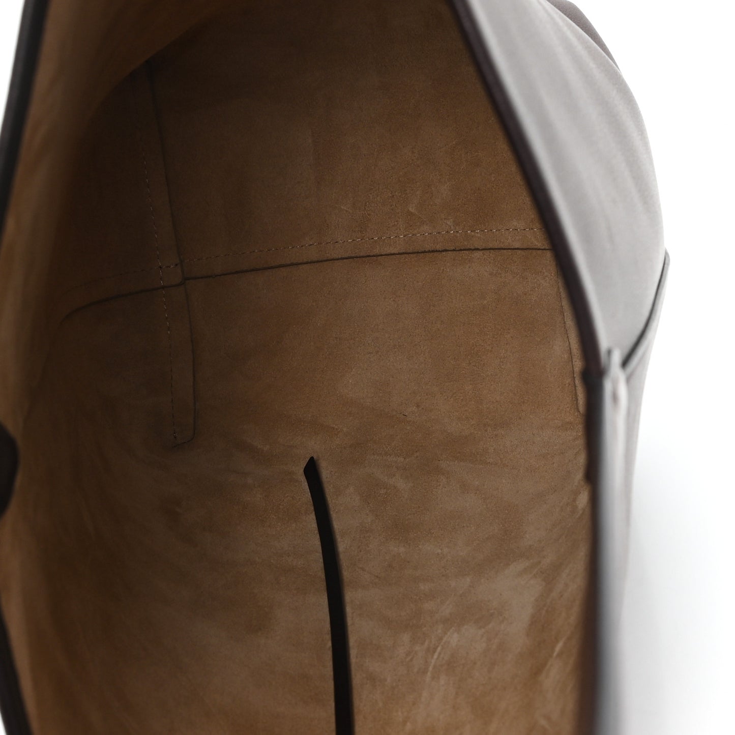 Polished Saddle Calfskin Medium N/S Park Tote Chestnut