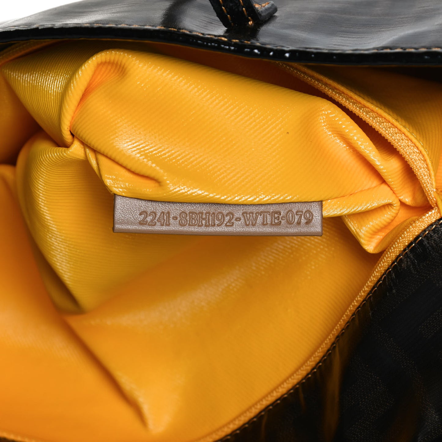 Zucca Spalmati Matrioska Small Roll Tote Tobacco Black