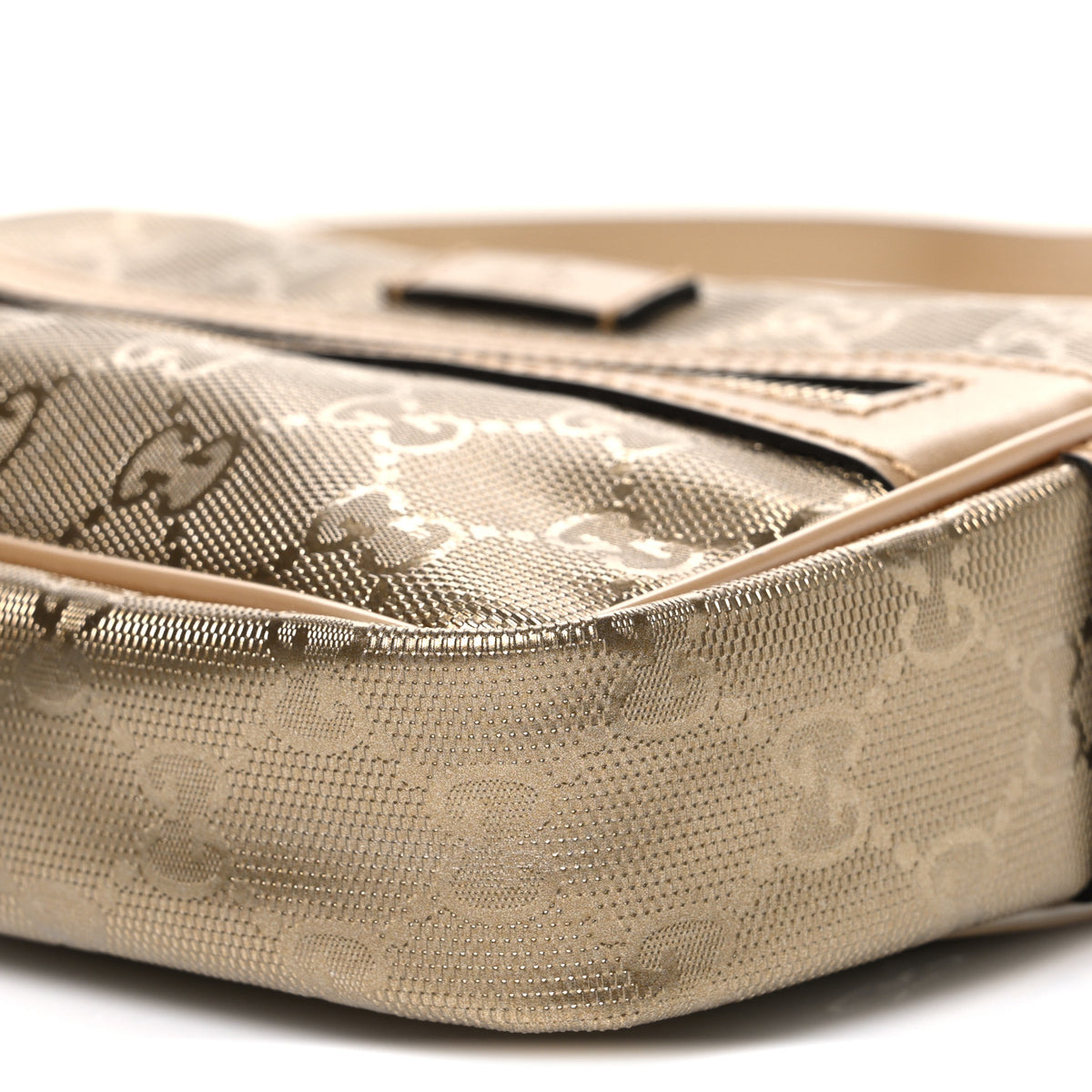 Imprime Monogram Small Shoulder Bag  Champagne
