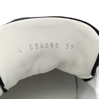 Chanel Suede Calfskin CC Sneakers 39 Black 8 of 10