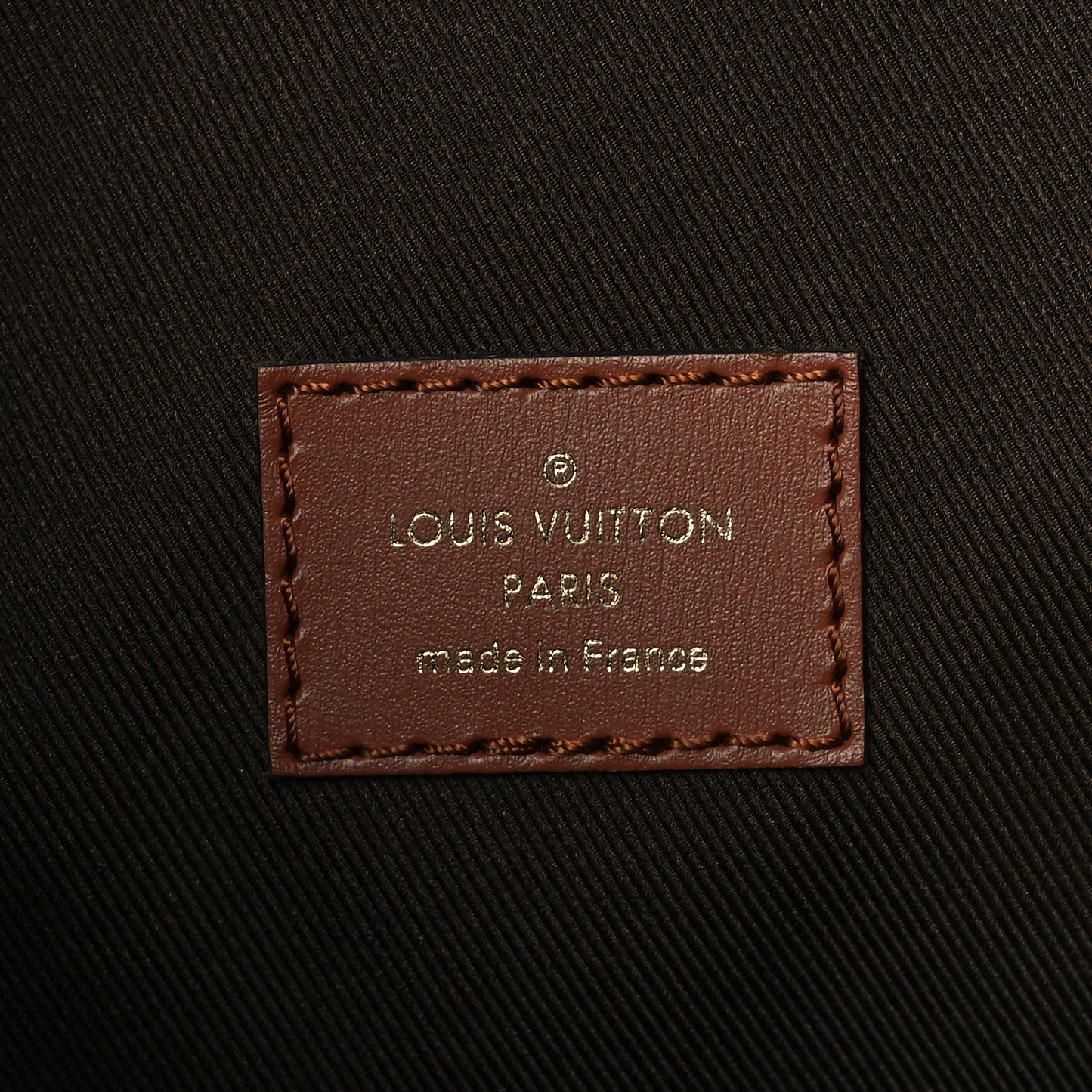 Reverse Monogram Loop Hobo