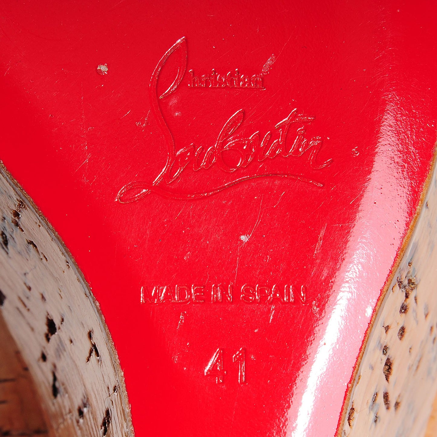 Cork Lucido Une Plume 100 Wedges 41 Natural