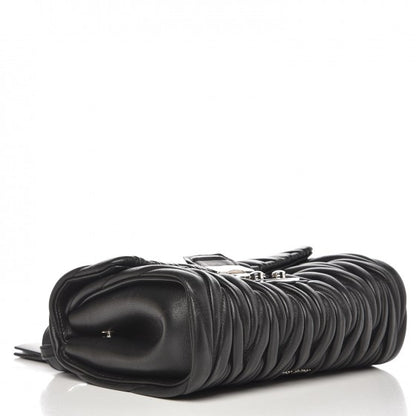 Miu Miu Nappa Matelasse Flap Black 4 of 8