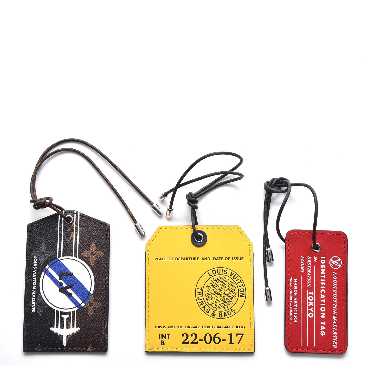 Louis Vuitton Monogram Outdoor Name Tag Set 1 of 7