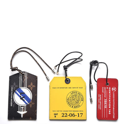 Louis Vuitton Monogram Outdoor Name Tag Set 1 of 7