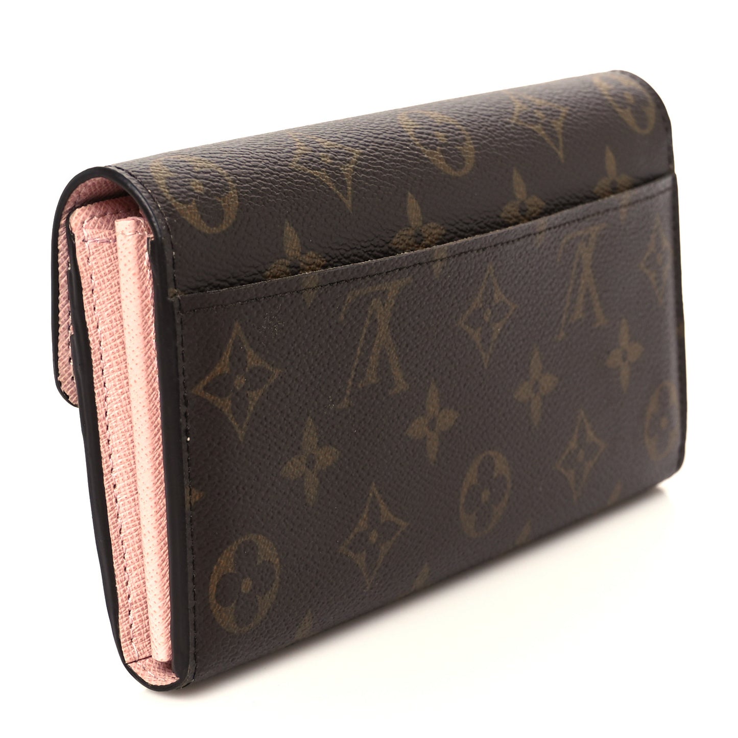 Monogram Sarah Wallet NM Rose Ballerine