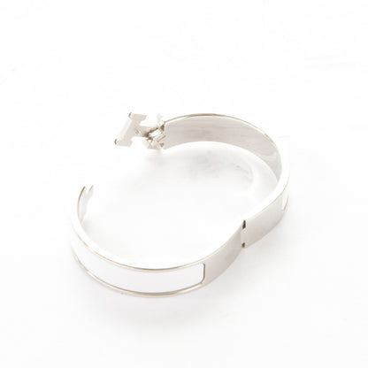 Hermes Enamel Narrow Clic Clac H Bracelet PM White 4 of 4