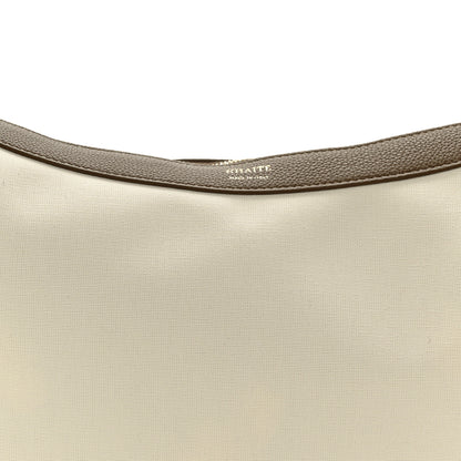 Khaite Canvas Calfskin August Hobo Cream Dark Olive 7 of 9