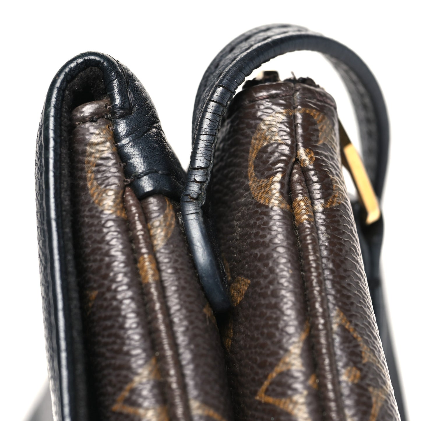 Monogram Twice Pochette Black