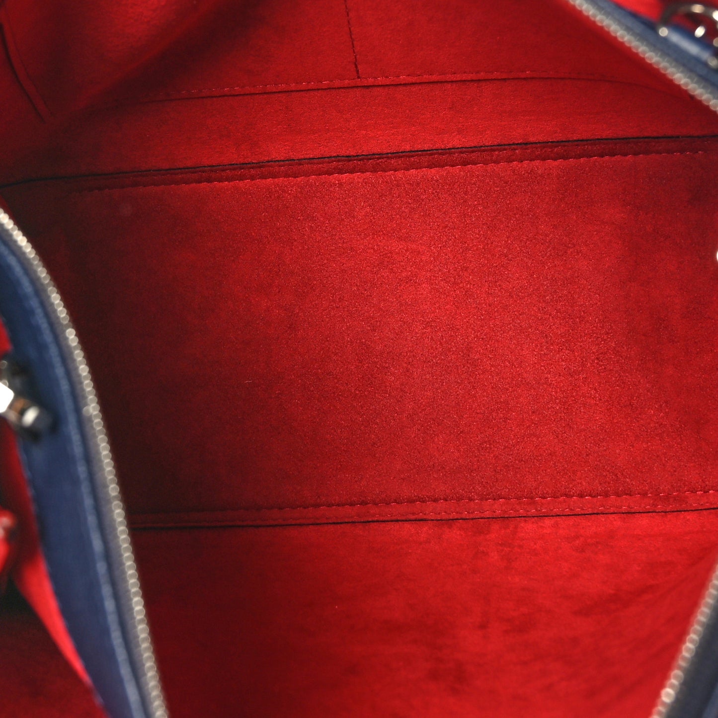 Calfskin Lockmeto Marine Rouge