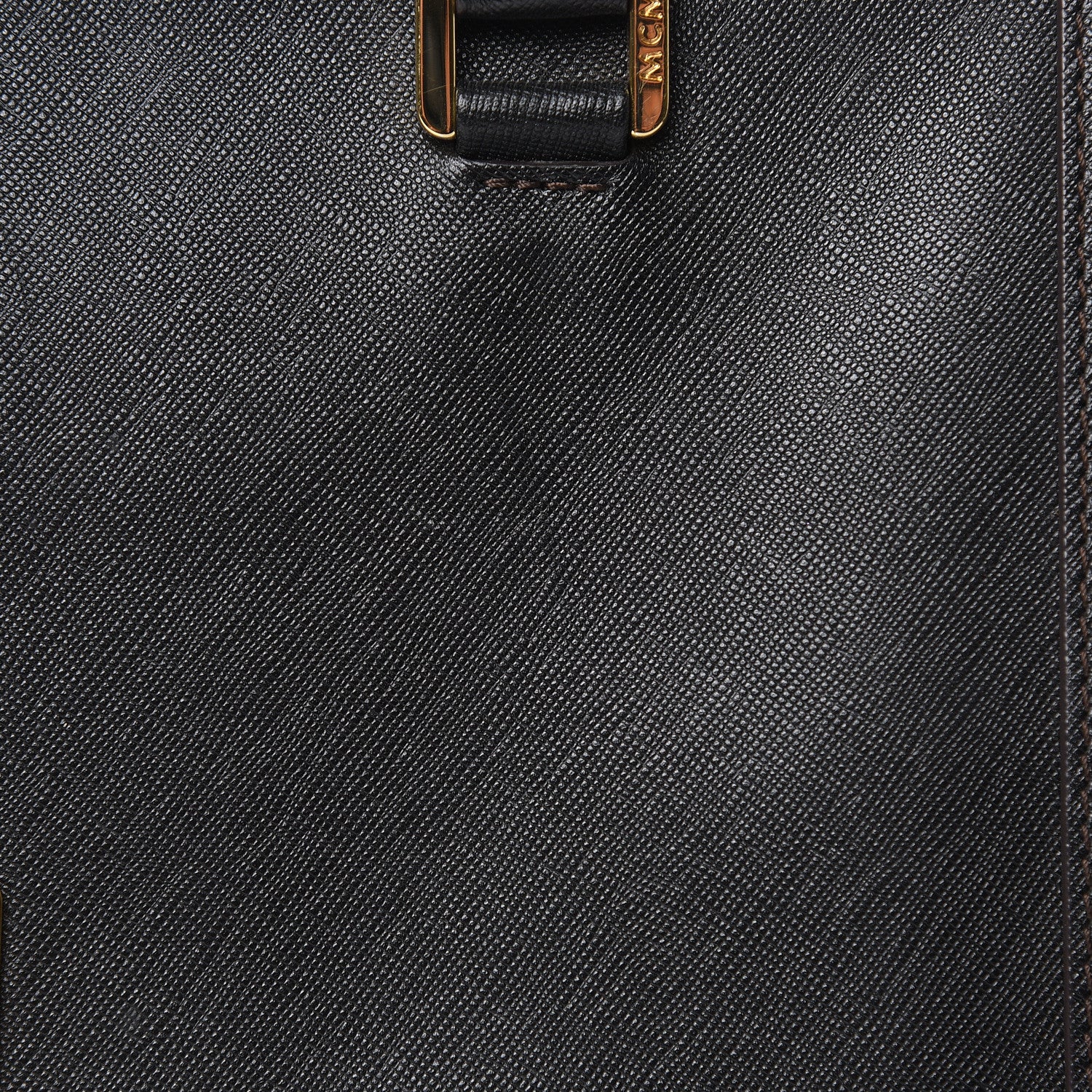 MCM Saffiano Nuovo Tote Black 12 of 14
