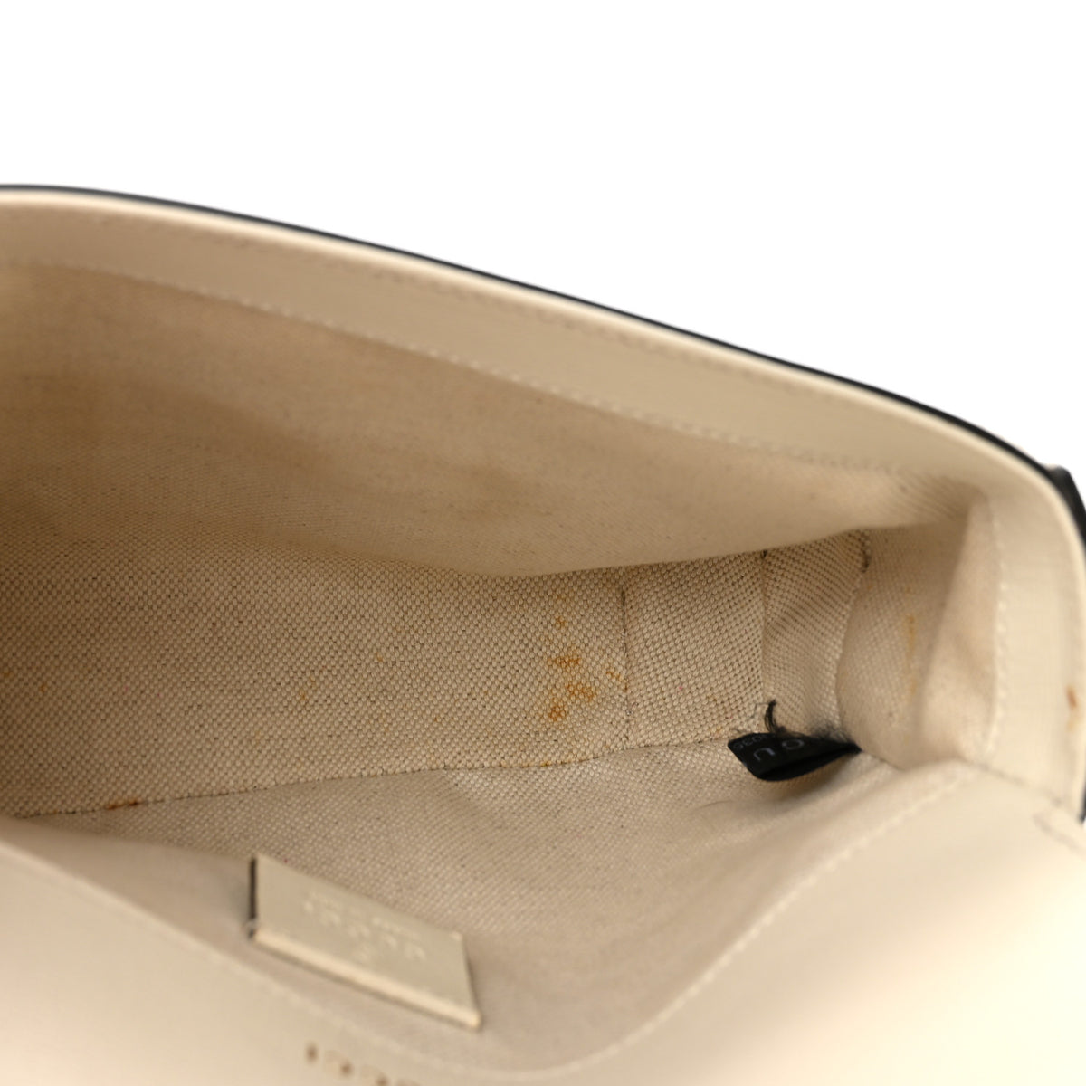 Gucci GG Supreme Monogram Web Mini Horsebit 1955 Shoulder Bag Beige Mystic White 5 of 13