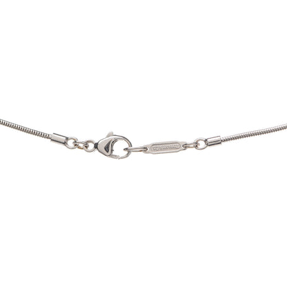 Tiffany 18K White Gold Diamond Atlas Bar Drop Pendant Necklace 5 of 6