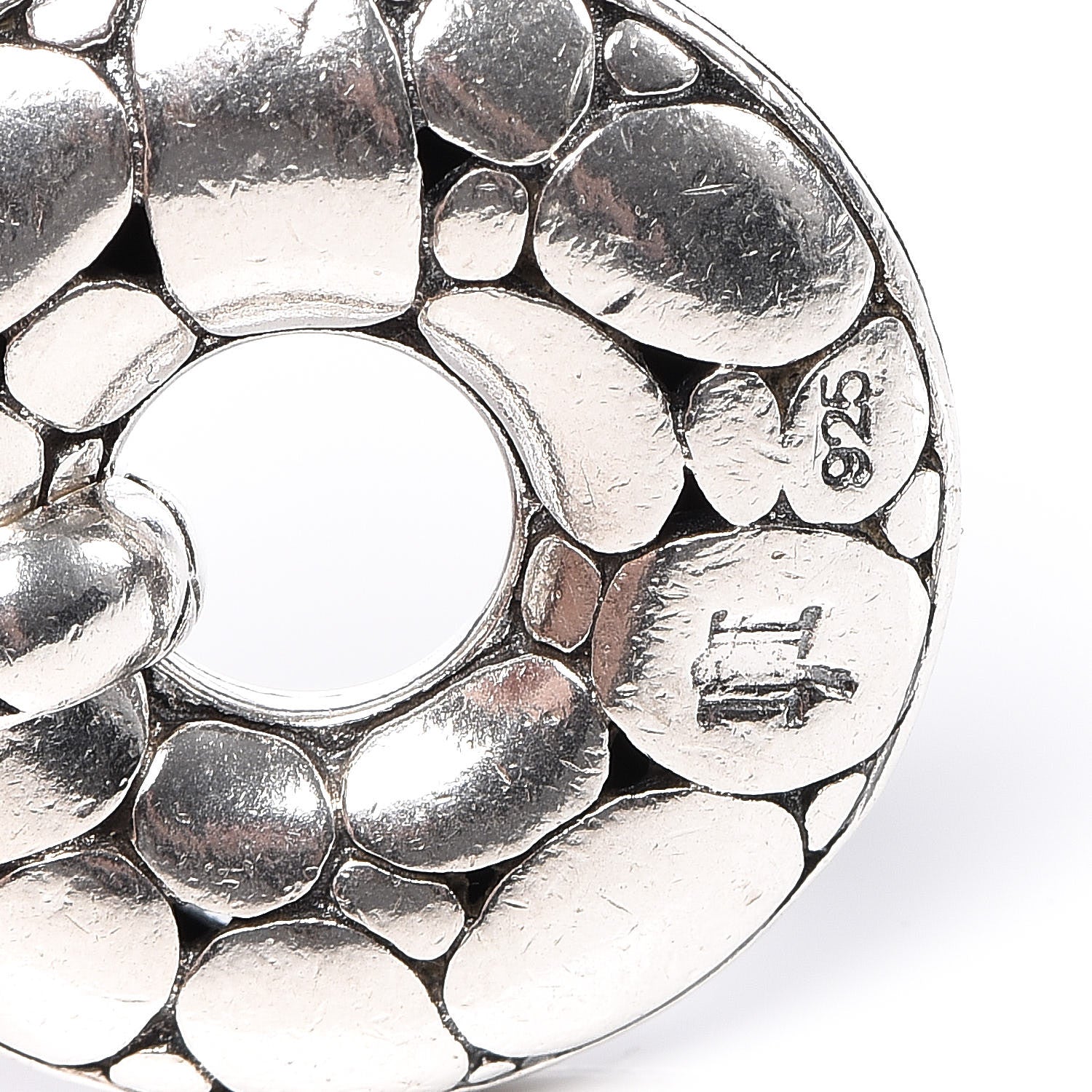 John Hardy Sterling Silver Kali Donut Charm Link Bracelet 5 of 5