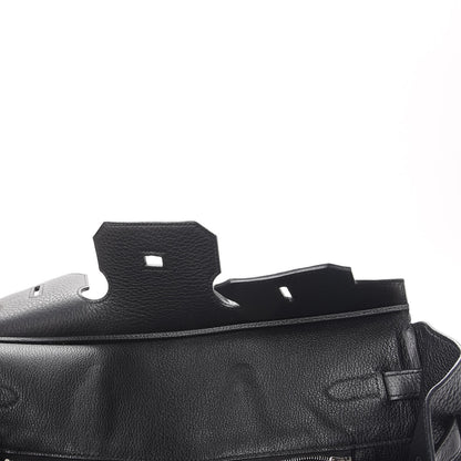 Hermes Taurillon Clemence Birkin 35 Black 10 of 44
