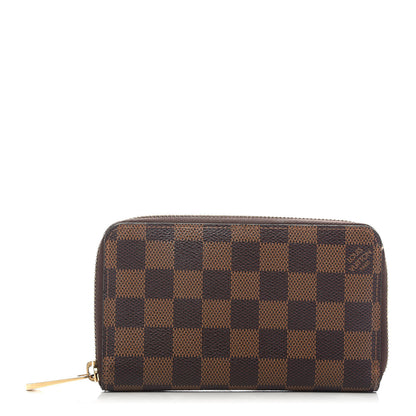 Louis Vuitton Damier Ebene Zippy Compact Wallet 1 of 10