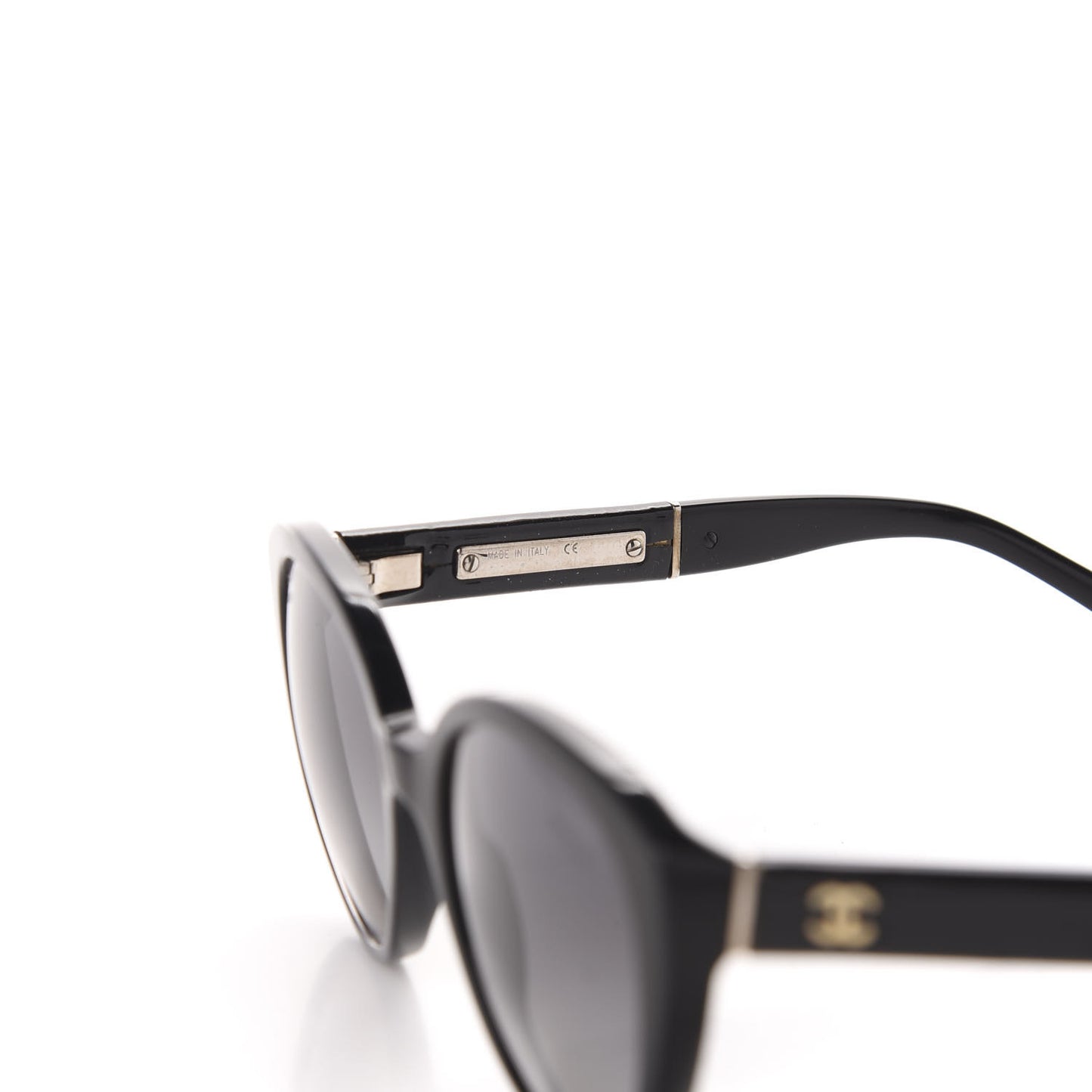 Polarized Round CC Sunglasses Black