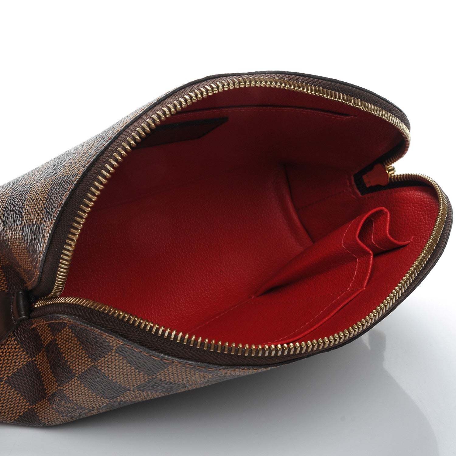 Louis Vuitton Damier Ebene Cosmetic Pouch GM 5 of 12