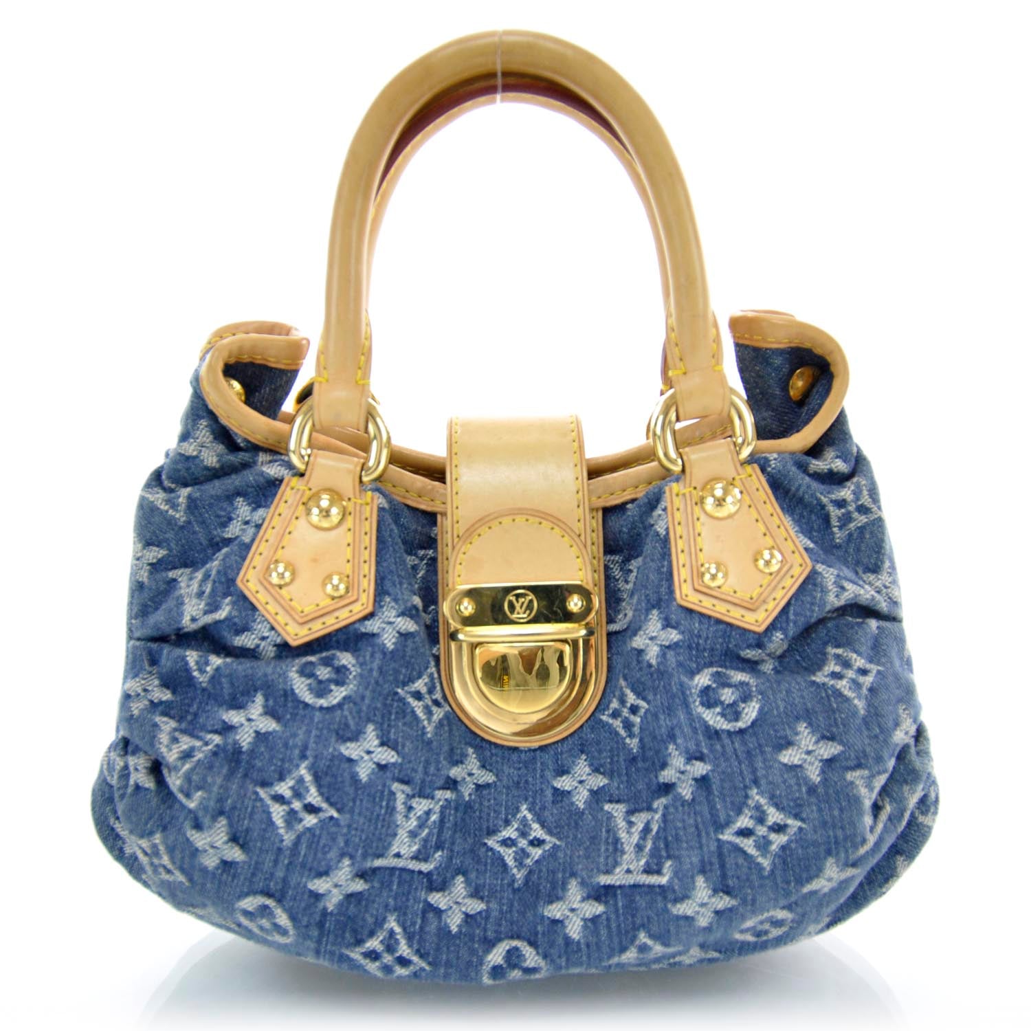 Louis Vuitton Denim Pleaty Blue 1 of 7