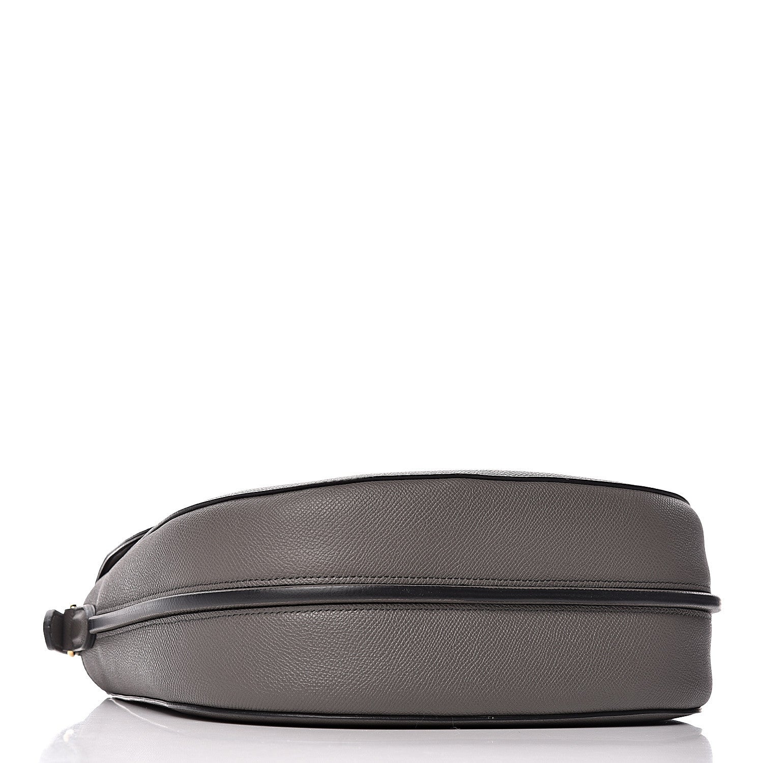 Celine Grained Calfskin Medium Trotteur Light Anthracite 4 of 12
