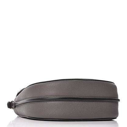 Celine Grained Calfskin Medium Trotteur Light Anthracite 4 of 12