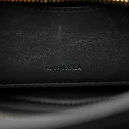 Balenciaga Smooth Calfskin Neo Classic Brass Hardware Nano City Crossbody Black 6 of 10