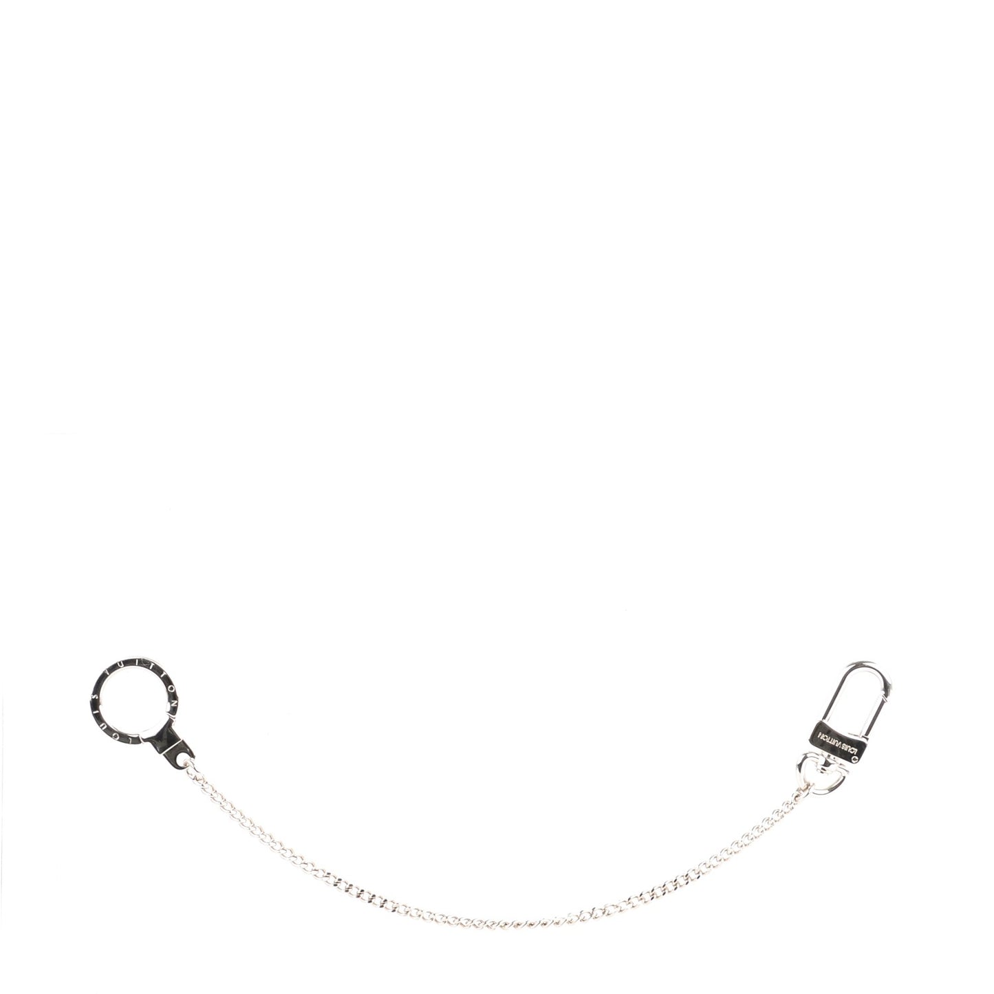 Pochette Extender Key Ring Chain Silver