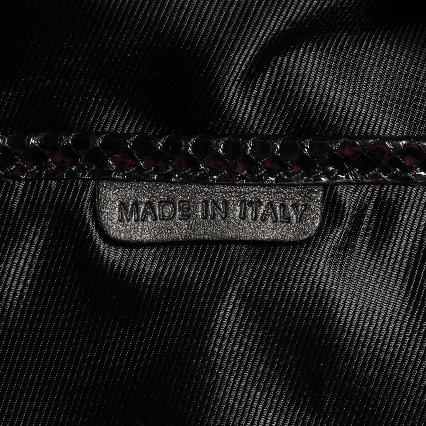 Python Knight Satchel Black