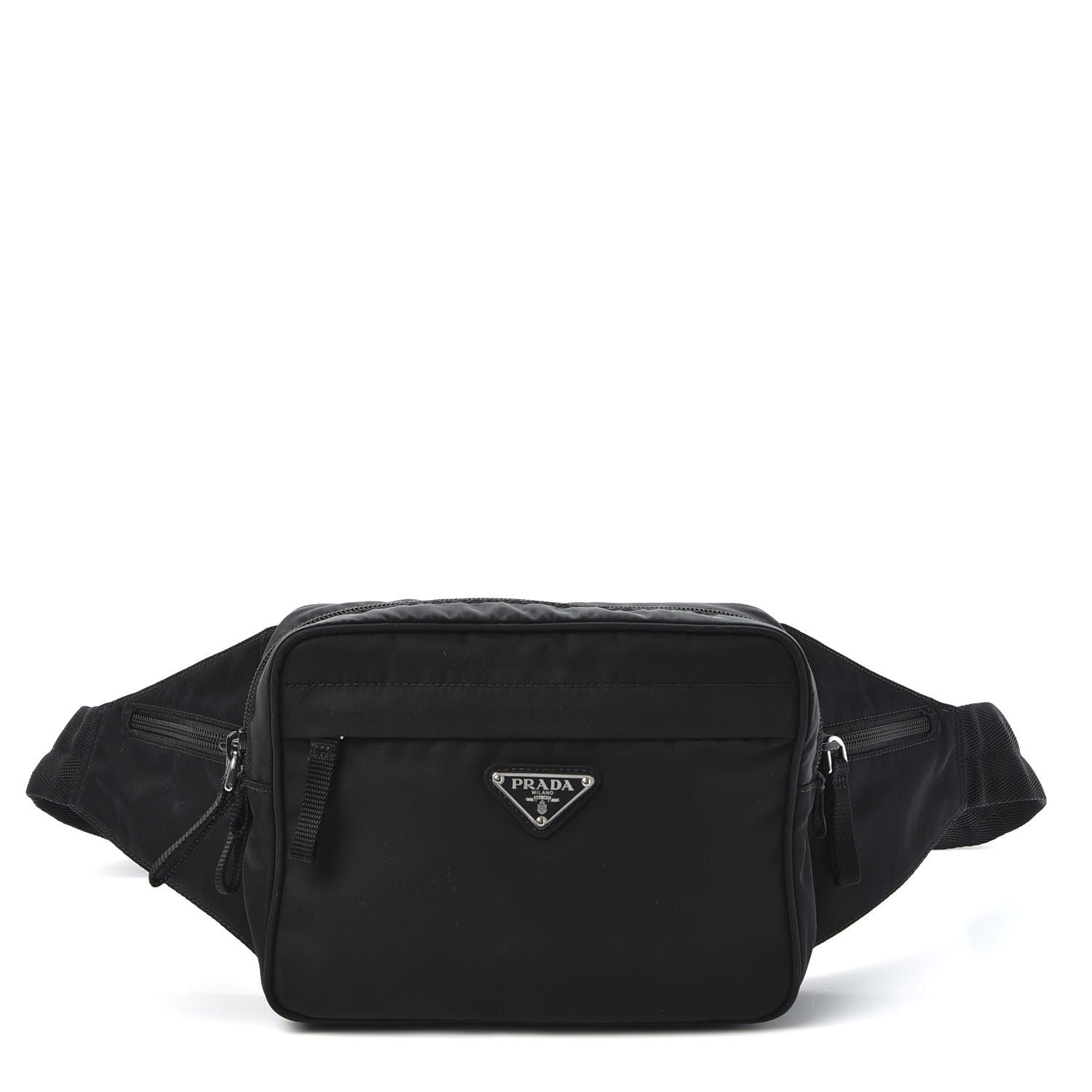 Prada Tessuto Nylon Belt Bag Black 1 of 8