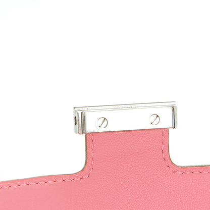 Hermes Epsom Constance Long Wallet Rose Confetti 5 of 10