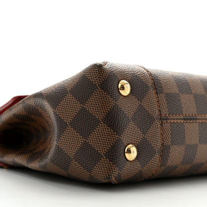 Louis Vuitton Damier Ebene Caissa Clutch Cherry 9 of 14