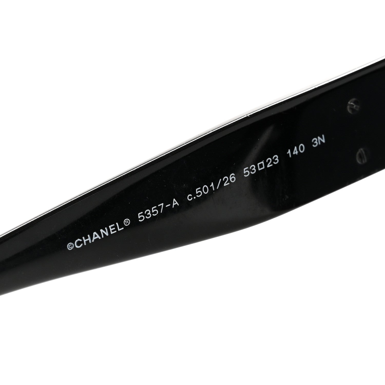 Chanel Acetate Square Sunglasses 5357-A Black 5 of 11