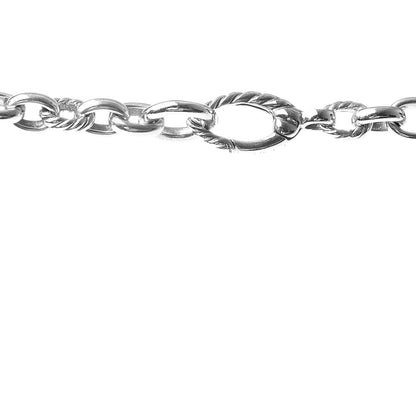 David Yurman Sterling Silver Diamond Black Onyx Anjou Pendant Necklace 4 of 5