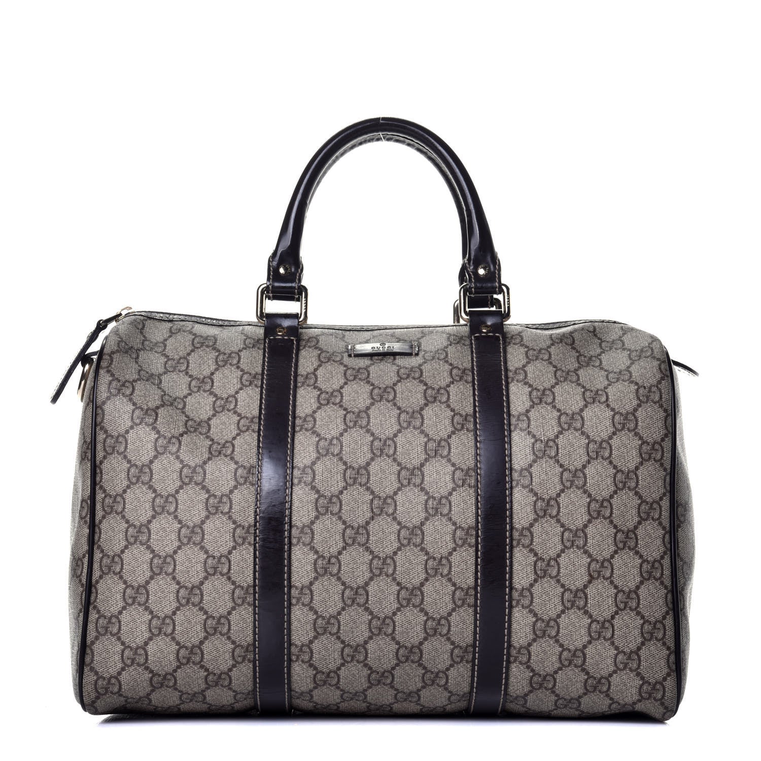 Gucci GG Plus Monogram Medium Joy Boston Dark Brown 1 of 9
