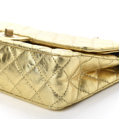 Chanel Metallic Aged Calfskin Quilted 2.55 Reissue 225 Flap Gold 7 of 18