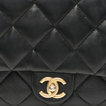 Chanel Lambskin Quilted Large CC Funky Town Flap Black 8 of 10