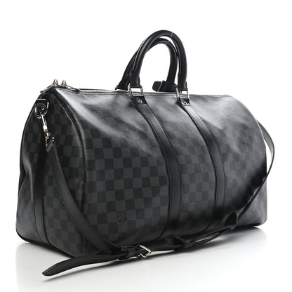 Louis Vuitton Damier Graphite Keepall Bandouliere 45 3 of 10