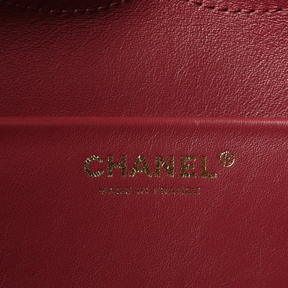 Chanel Grained Calfskin Small Souplissimo Maxi Flap Burgundy 6 of 11