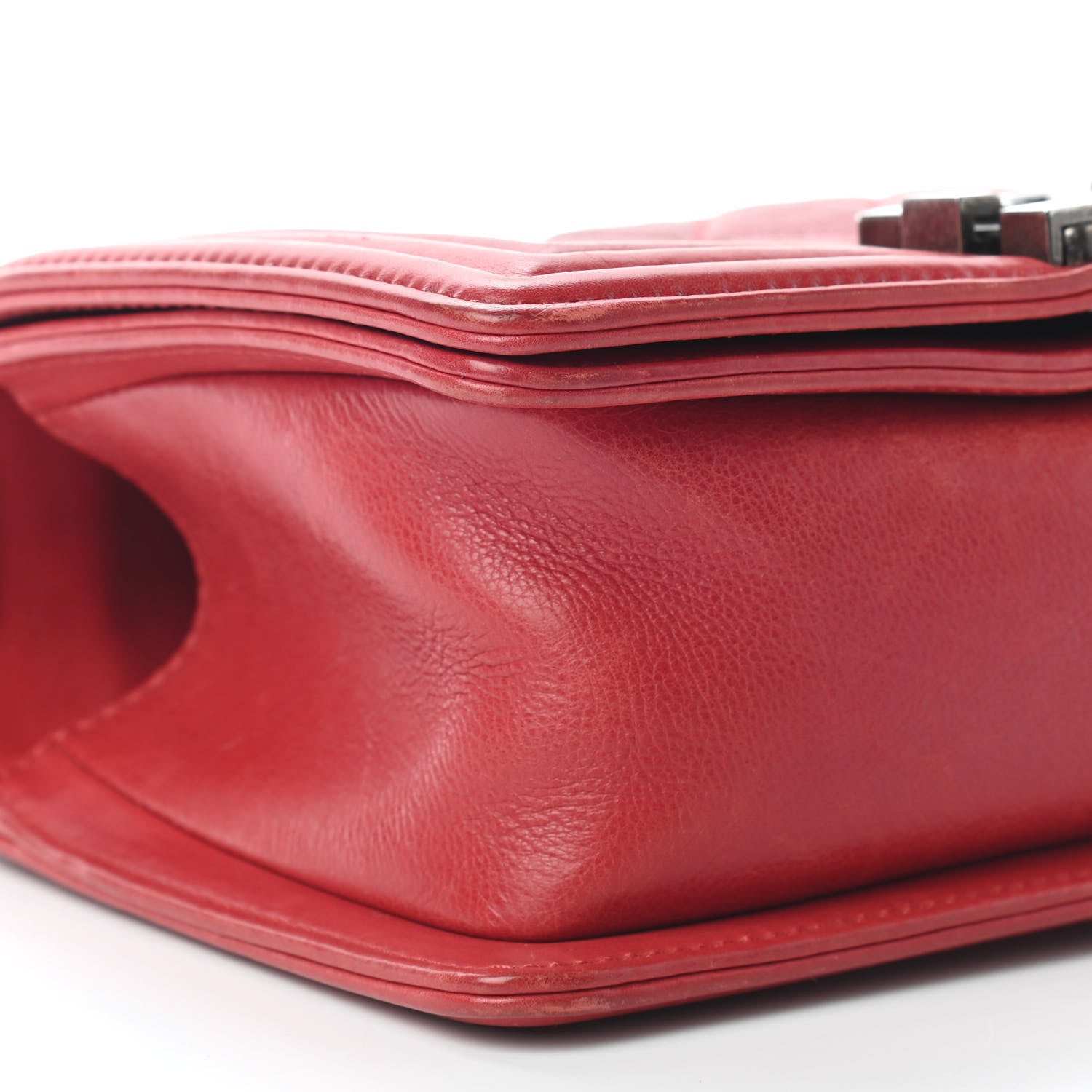 Chanel Quilted Small Boy Flap Red 7 of 9